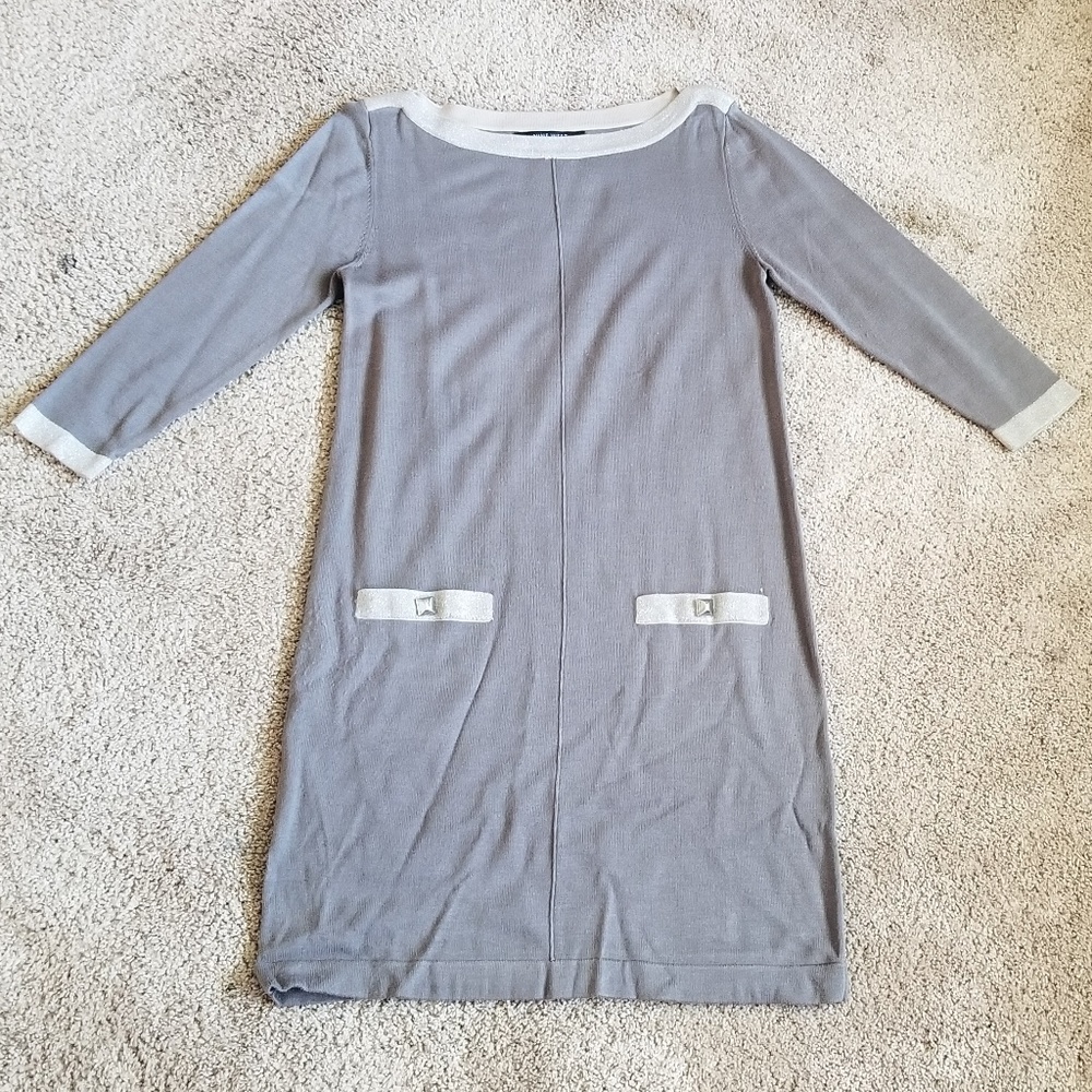 Nine West Dress Gray Women's Size Small